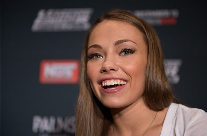 Rose Namajunas with Hair