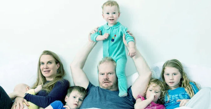 Jim Gaffigan Wife & Kids